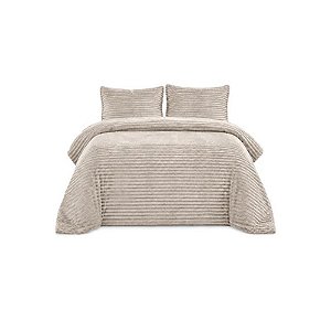 Cobertor com Fronha Goldsun Marron Claro 73X50CM 188X232CM
