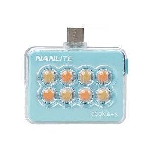 Luz LED Nanlite Cookie-s USB-C Azul