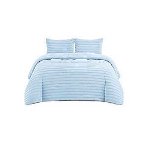 Cobertor com Fronha Goldsun Celeste 73x50cm 188x232cm