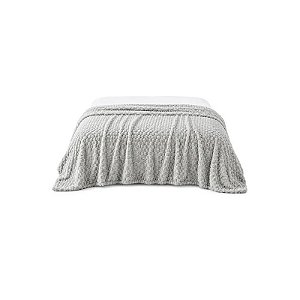 Cobertor Goldsun de Pelúcia King Cinza 260x240CM