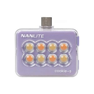 Lanterna LED Nanlite Cookie-s USB-C Lavanda