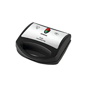 Chapa para Crepe e Cachorro-quente Mondial Pratic CP-01 - 850W - 110V/60Hz - Preto e Prata