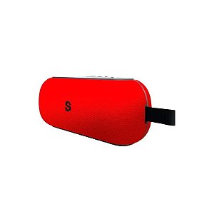 Caixa de Som Portátil Smartfy CS02R Bluetooth - Vermelha
