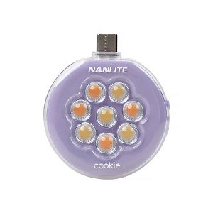 Lavador Redondo LED Nanlite Cookie USB-C