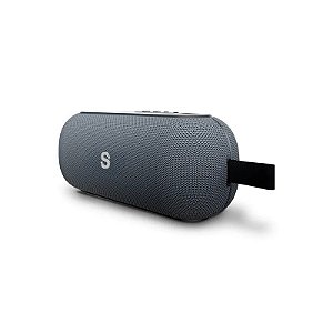 Caixa de Som Smartfy CS02G Xflow 20 Watts com Bluetooth/USB/Auxiliar/Micro SD - Cinza