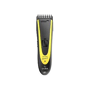 Cortador de Cabelo Gama GC542 Sport - Preto/Amarelo