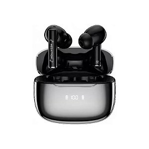 Fone de Ouvido Transformers TF-T27 - Bluetooth - com Microfone - Prata
