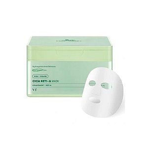 Máscara Facial VT Cosmetics Cica Reti-A Mask - 30 Unidades