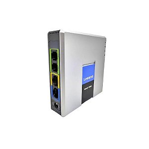 Adaptador de Voz Linksys Voip Sipura Spa 2102-Na para 2 Portas