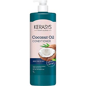 Condicionador Kerasys Hair Clinic Coconut Oil - 1L