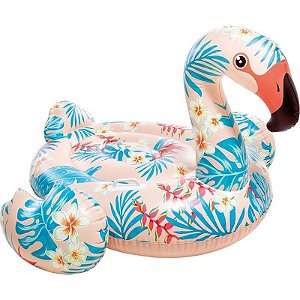 Boia Inflável Areia e Verão Tropical Flamingo Intex - 57559