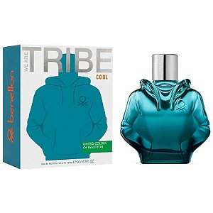 Perfume Benetton United Colors We Are Tribe Cool EDT 90ml - Masculino