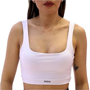 Top Branco Feminino Joog