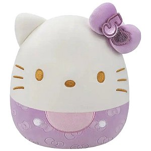 Pelúcia Hello Kitty 50th Anniversary Squishmallows Jazwares - SQSN00499