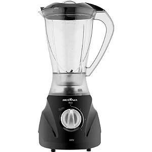 Licuadora Britânia 600W de 3 Velocidades 220V - Negro