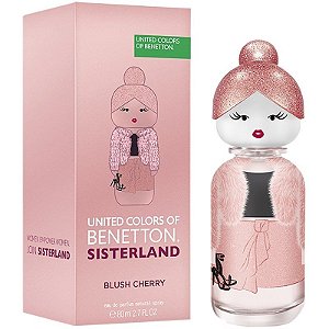 Perfume United Colors Benetton Sisterland Blush Cherry EDP 80ml - Feminino