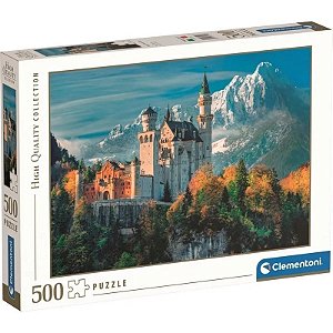 Quebra-cabeça Neuschwanstein High Quality Collection Clementoni - 35146 (500 peças)