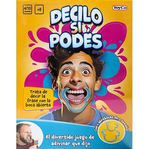 Jogo de Mesa Decilo se Puder Toyco - 17002