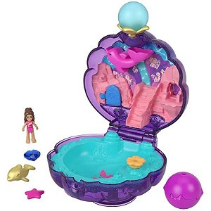 Aventura de Polly Pocket na Enseada Cintilante Mattel - HKV45