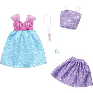 Conjunto de Roupas para Boneca Barbie Fashion Pack Mattel - HRH44