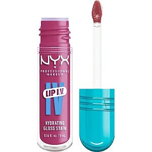 Brilho labial NYX Lip Iv Gloss 07 Bubblegum Burts - 5mL
