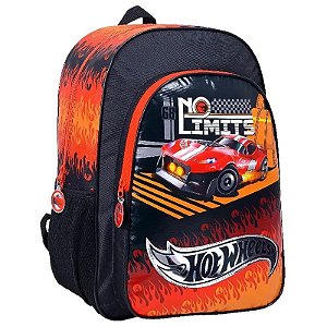 Mochila Escolar Hot Wheels No Limit 75145