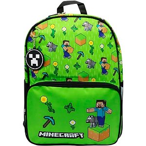 Mochila Escolar Minecraft M34-220432
