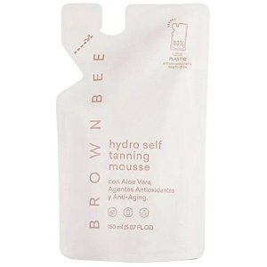 Mousse Bronzeador Brown Bee Hidro Autobronzeador com Aloe Vera Antienvelhecimento - 150mL