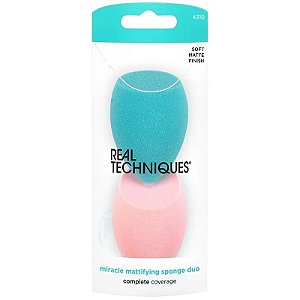Esponja Difuminadora Real Techniques Mattifying (2 Piezas)