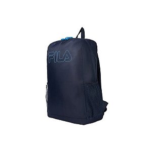 Mochila Unissex Fila Moda Básica Contorno Azul