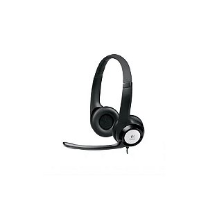 Fone de Ouvido Logitech H390 USB com Microfone e Cancelamento de Ruído