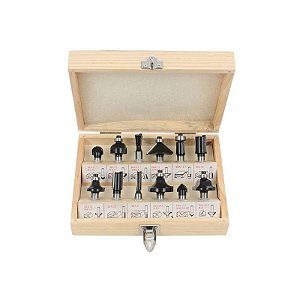 Jogo de Fresas Tolsen 75680 1/4" 12 Peças