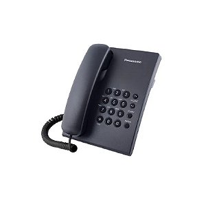 Telefone Panasonic KX-TS500LX Preto