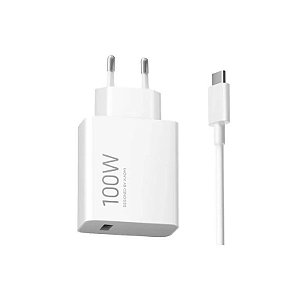 Carregador de Tomada Xiaomi 100W Combo de Carregamento (Tipo A) BHR095VEU Branco