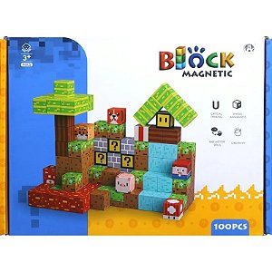 Cubos Magnéticos de Construcción Block Magnetic Chuang Huang - CH1377 (100 pzs)