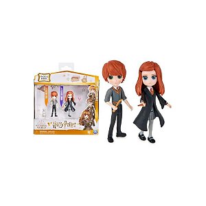 Figura Harry Potter Pack 2 Ron + Gina