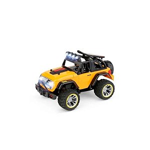 Carro Wltoys 1/32 Mini Extreme Charge Corrida 2WD Amarelo 322221