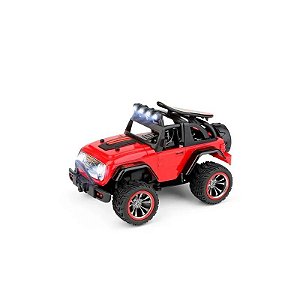 Carro Wltoys 1/32 Mini Carga Extrema Corrida 2WD Vermelho 322221