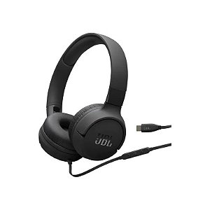 Fone de Ouvido JBL Tune 520C USB-C - Preto