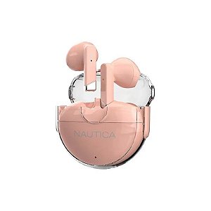 Fone de Ouvido Nautica T320 Fones Intra-auriculares TWS - Rosa