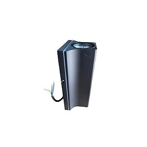 Luminária Arandela Externa Luz LED Cob 2x 7W QK-BD-808F-2