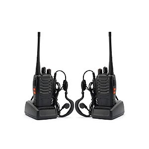 Rádio Comunicador Baofeng BF-888 HD 2 W - Preto