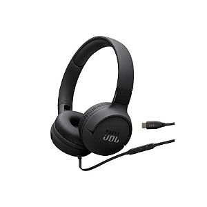 Fone de Ouvido JBL Tune 520C - USB-C - Preto