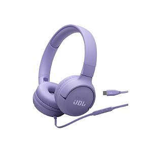 Fone de Ouvido JBL Tune 520C USB-C - Roxo
