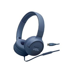 Fone de Ouvido JBL Tune 520C USB-C - Azul