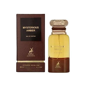 Perfume Maison Alhambra Âmbar Misterioso Eau de Parfum Unissex 80ML
