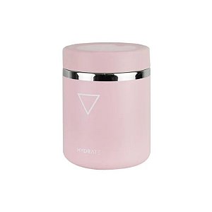 Pote Térmico Hydrate Food Flask - 830ML - Rosa Pastel