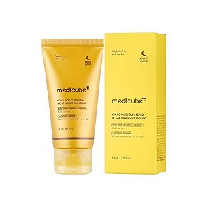 Máscara Facial Noturna Medicube Ácido Kójico Cúrcuma - 75ML