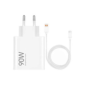 Carregador para Celular Xiaomi 90W MDY-15-Ek USB-A + Cabo