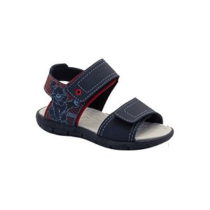 Sandália Infantil KLIN Tic Tac 171 - Azul Marinho